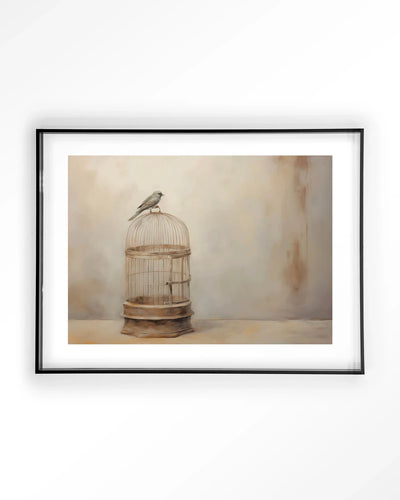 Birdy - Moderne Wanddecoratie | Artprint, Glass Art & Wandkleed by Urban Cotton