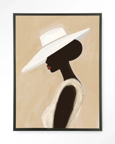 Lady - Moderne Wanddecoratie | Artprint, Glass Art & Wandkleed by Urban Cotton