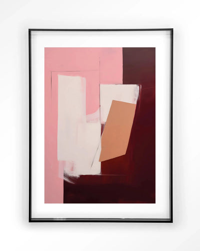 Red Fields - Moderne Wanddecoratie | Artprint, Glass Art & Wandkleed by Urban Cotton