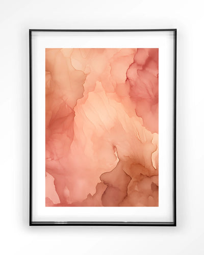 Flowing Pink - Moderne Wanddecoratie | Artprint, Glass Art & Wandkleed by Urban Cotton