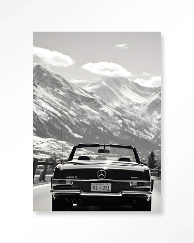 Winter Road - Moderne Wanddecoratie | Artprint, Glass Art & Wandkleed by Urban Cotton