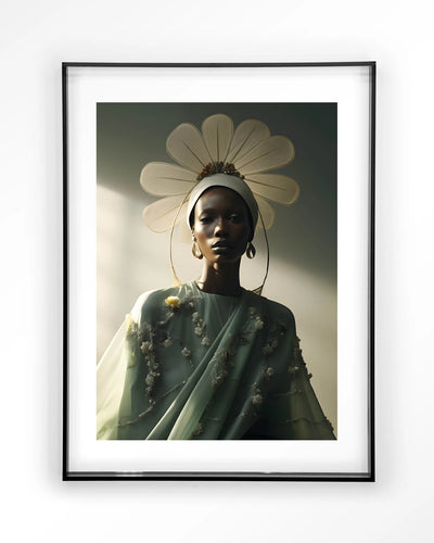 Editorial Flower - Moderne Wanddecoratie | Artprint, Glass Art & Wandkleed by Urban Cotton