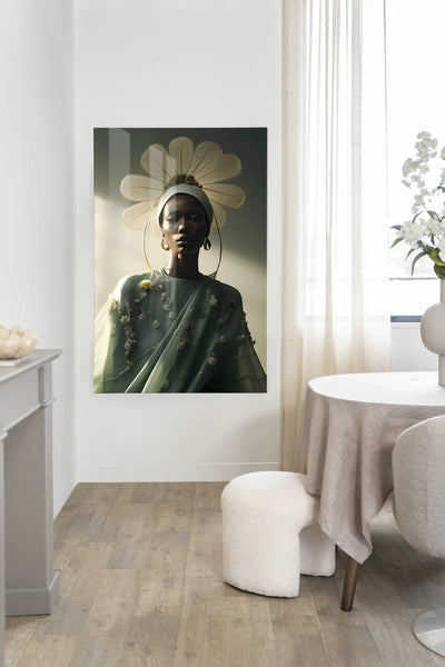 Editorial Flower - Moderne Wanddecoratie | Artprint, Glass Art & Wandkleed by Urban Cotton