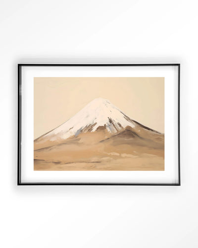 Fuji Mountain - Moderne Wanddecoratie | Artprint, Glass Art & Wandkleed by Urban Cotton