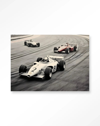 Race Track - Moderne Wanddecoratie | Artprint, Glass Art & Wandkleed by Urban Cotton