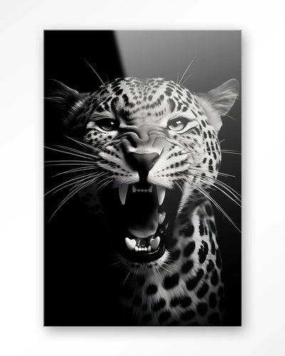 Rawr Cheetah - Moderne Wanddecoratie | Artprint, Glass Art & Wandkleed by Urban Cotton