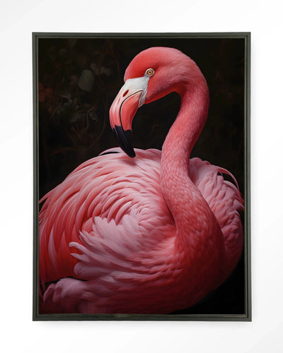 Pink Flamingo - Moderne Wanddecoratie | Artprint, Glass Art & Wandkleed by Urban Cotton