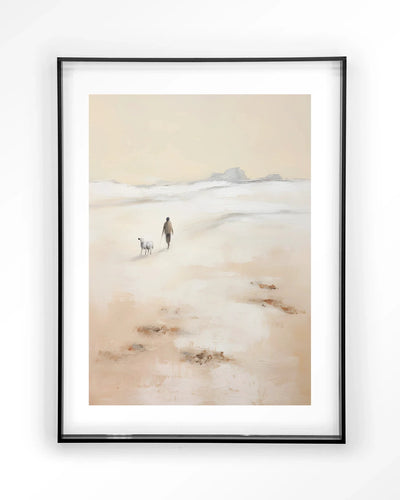 Shepherd Verticaal - Moderne Wanddecoratie | Artprint, Glass Art & Wandkleed by Urban Cotton