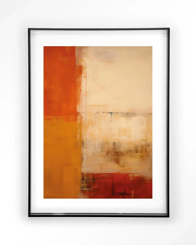 Rusty Abstract - Moderne Wanddecoratie | Artprint, Glass Art & Wandkleed by Urban Cotton