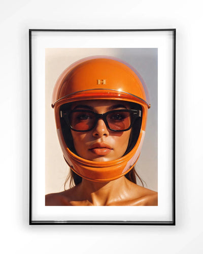 Hermes Helmet - Moderne Wanddecoratie | Artprint, Glass Art & Wandkleed by Urban Cotton