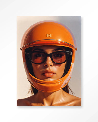 Hermes Helmet - Moderne Wanddecoratie | Artprint, Glass Art & Wandkleed by Urban Cotton