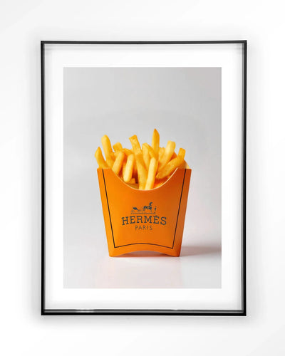 Hermes Fries - Moderne Wanddecoratie | Artprint, Glass Art & Wandkleed by Urban Cotton
