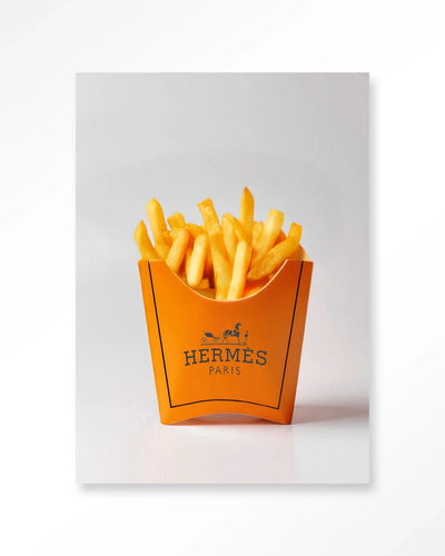 Hermes Fries - Moderne Wanddecoratie | Artprint, Glass Art & Wandkleed by Urban Cotton