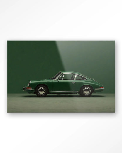 Green Porsche