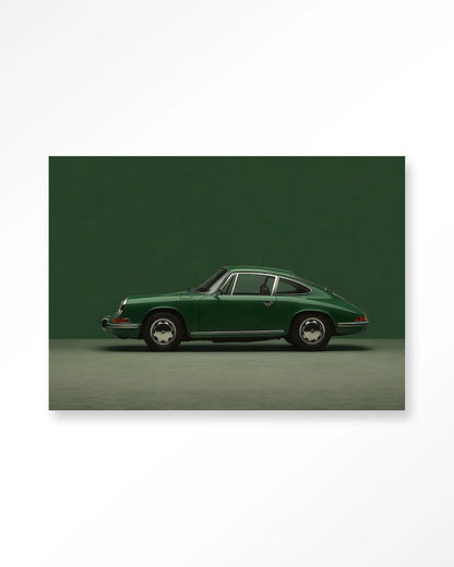 Green Porsche