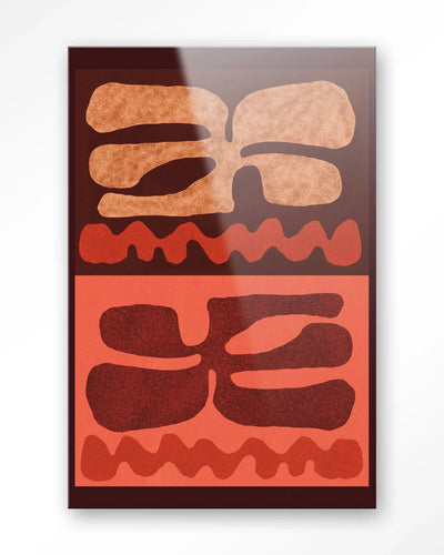 Groovy Neutral - Moderne Wanddecoratie | Artprint, Glass Art & Wandkleed by Urban Cotton