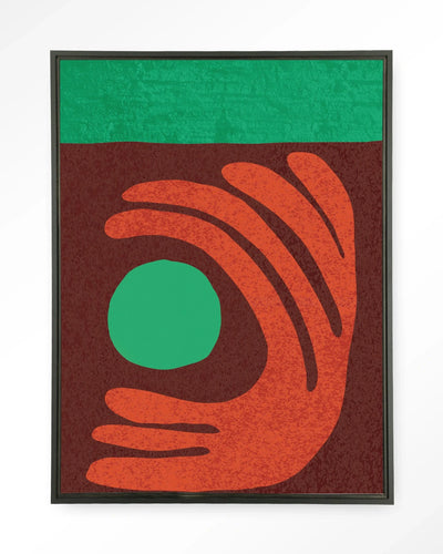 Elements Green - Moderne Wanddecoratie | Artprint, Glass Art & Wandkleed by Urban Cotton