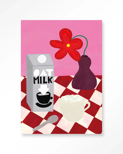 Oatmilk Morning - Moderne Wanddecoratie | Artprint, Glass Art & Wandkleed by Urban Cotton