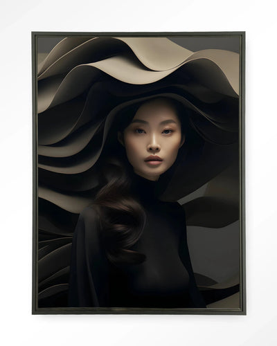 Dark Flow - Moderne Wanddecoratie | Artprint, Glass Art & Wandkleed by Urban Cotton