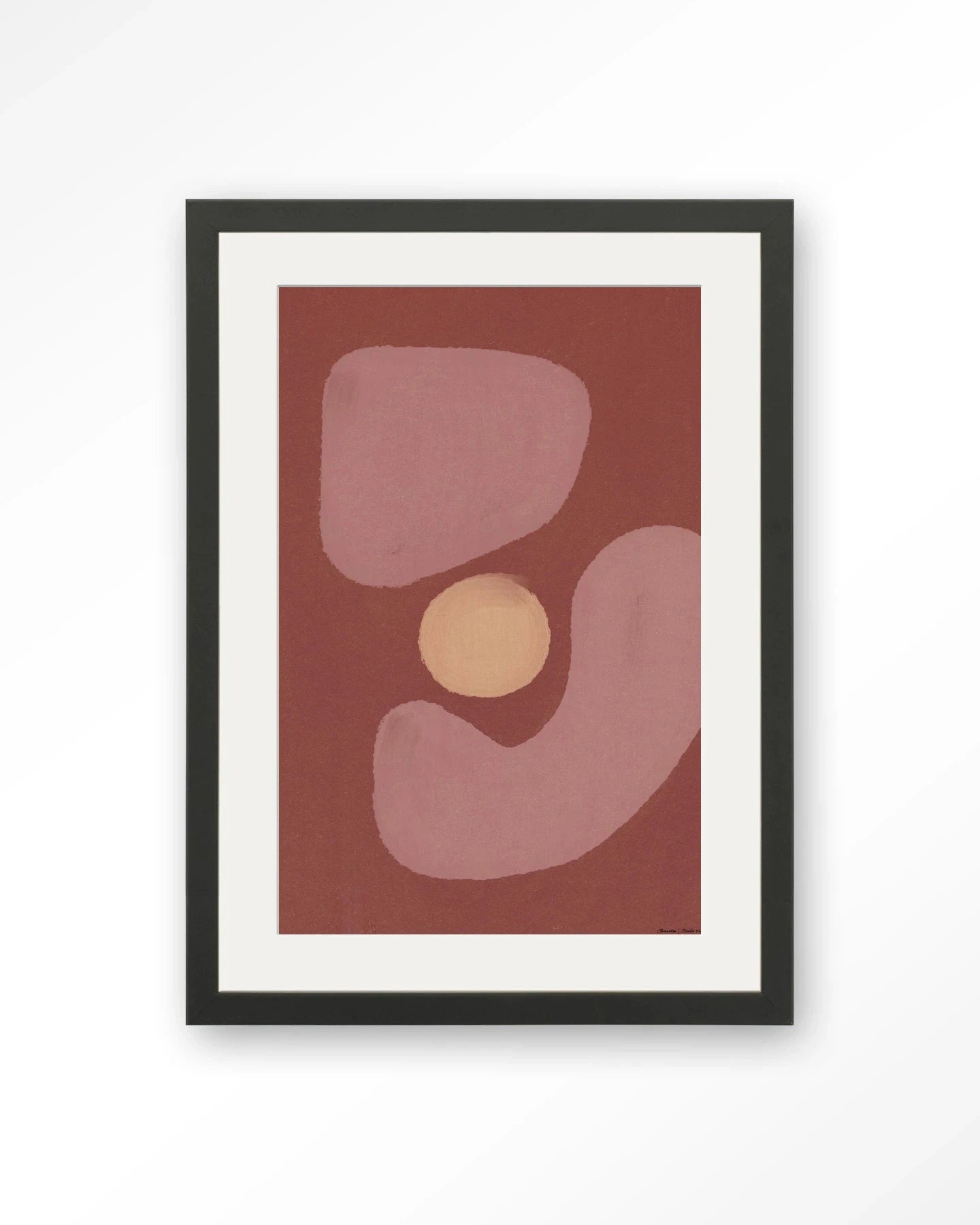 Elementa Morado 2 - Moderne Wanddecoratie | Artprint, Glass Art, Wandkleed by Urban Cotton