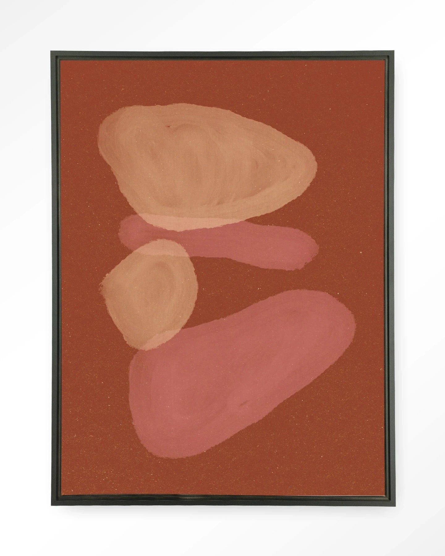 Elementa Rossa 1 - Moderne Wanddecoratie | Artprint, Glass Art, Wandkleed by Urban Cotton