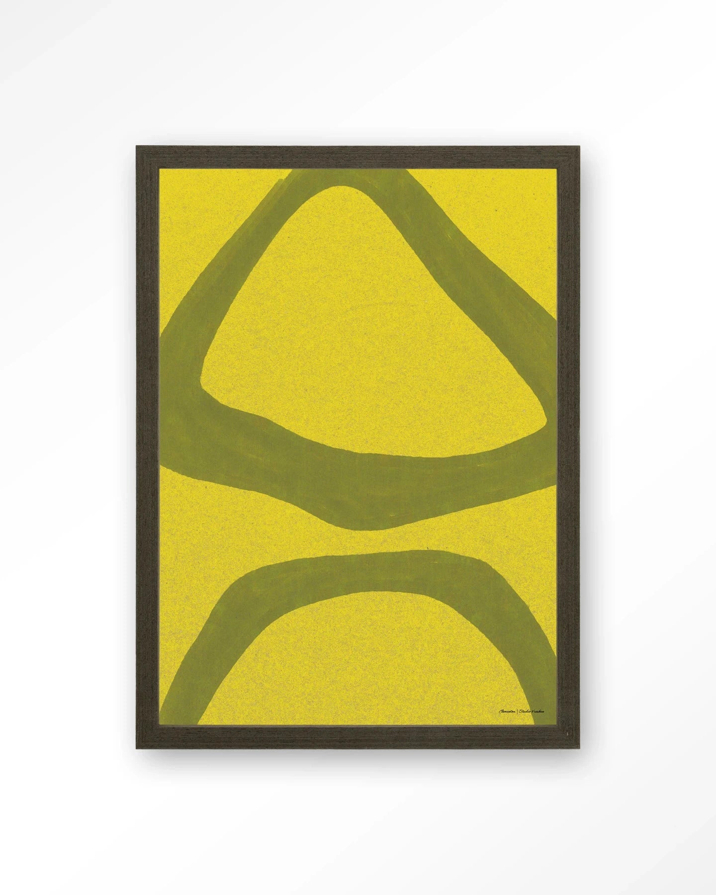 Elementa Verde 2 - Moderne Wanddecoratie | Artprint, Glass Art, Wandkleed by Urban Cotton
