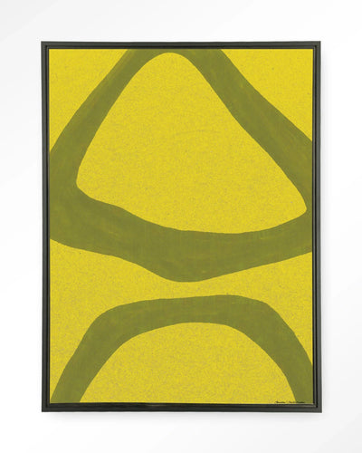Elementa Verde 2 - Moderne Wanddecoratie | Artprint, Glass Art, Wandkleed by Urban Cotton