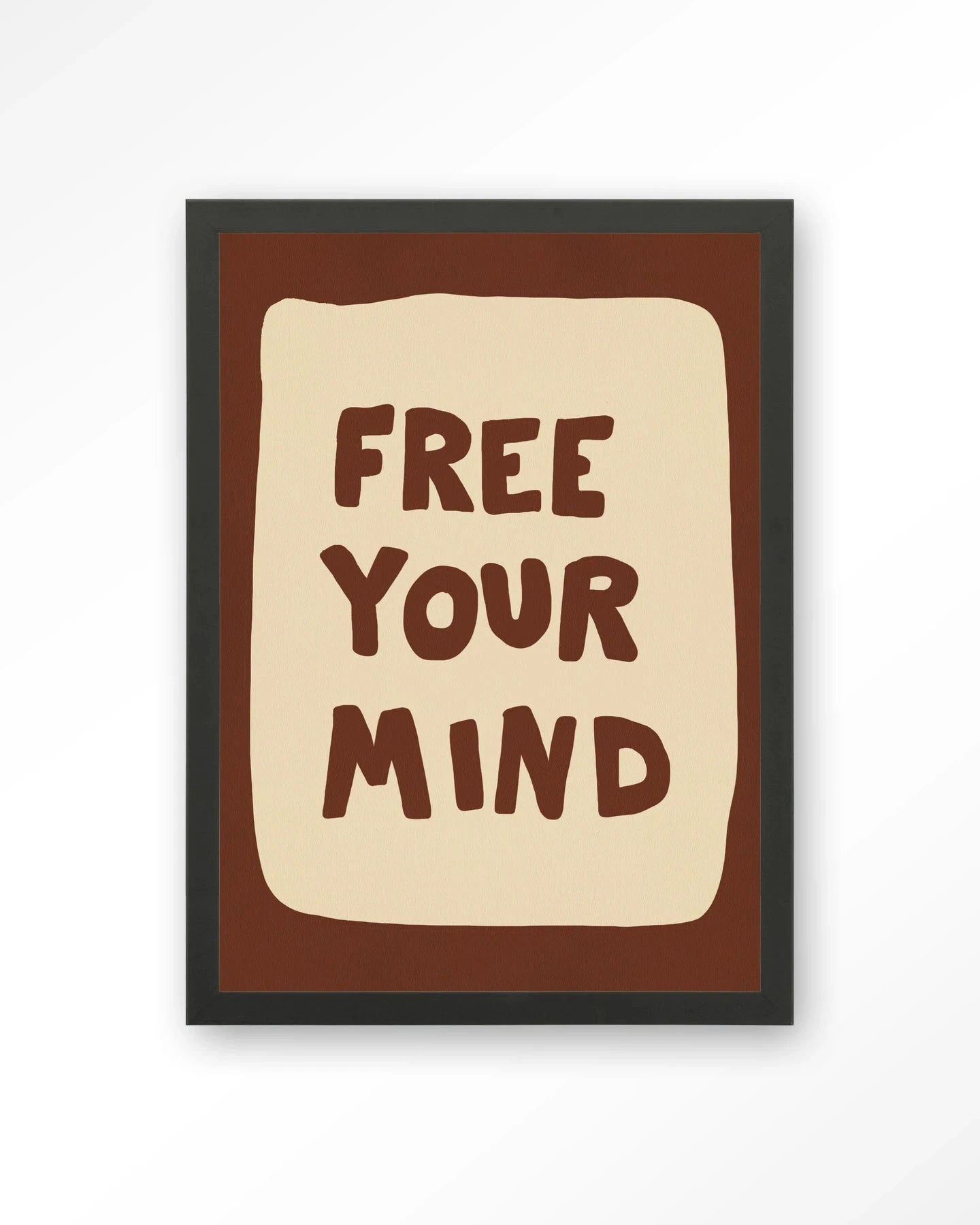 Free Your Mind - Moderne Wanddecoratie | Artprint, Glass Art, Wandkleed by Urban Cotton