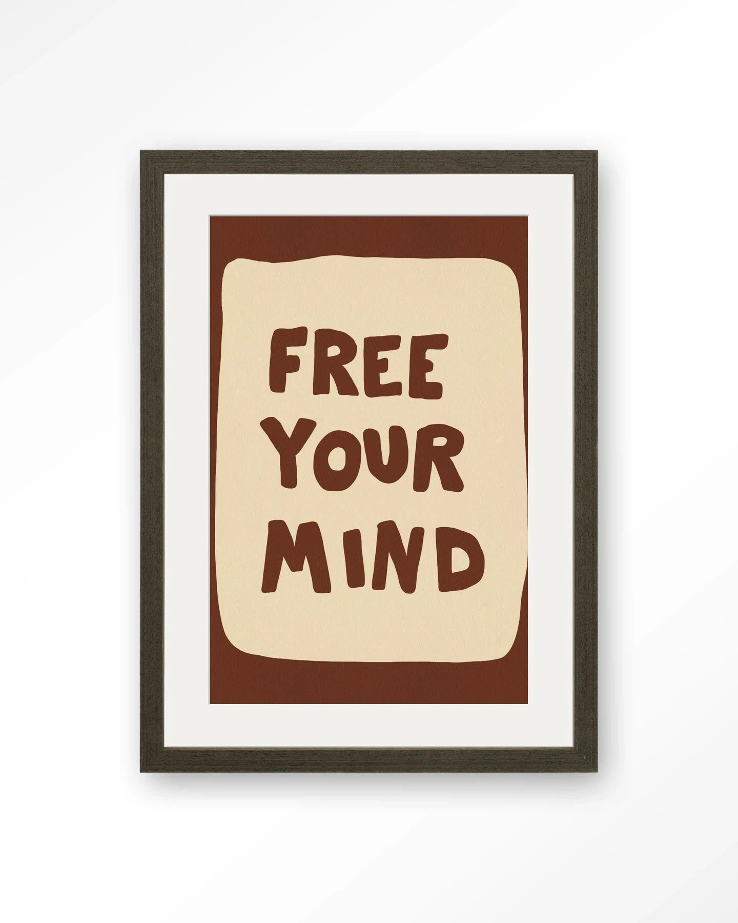 Free Your Mind - Moderne Wanddecoratie | Artprint, Glass Art, Wandkleed by Urban Cotton