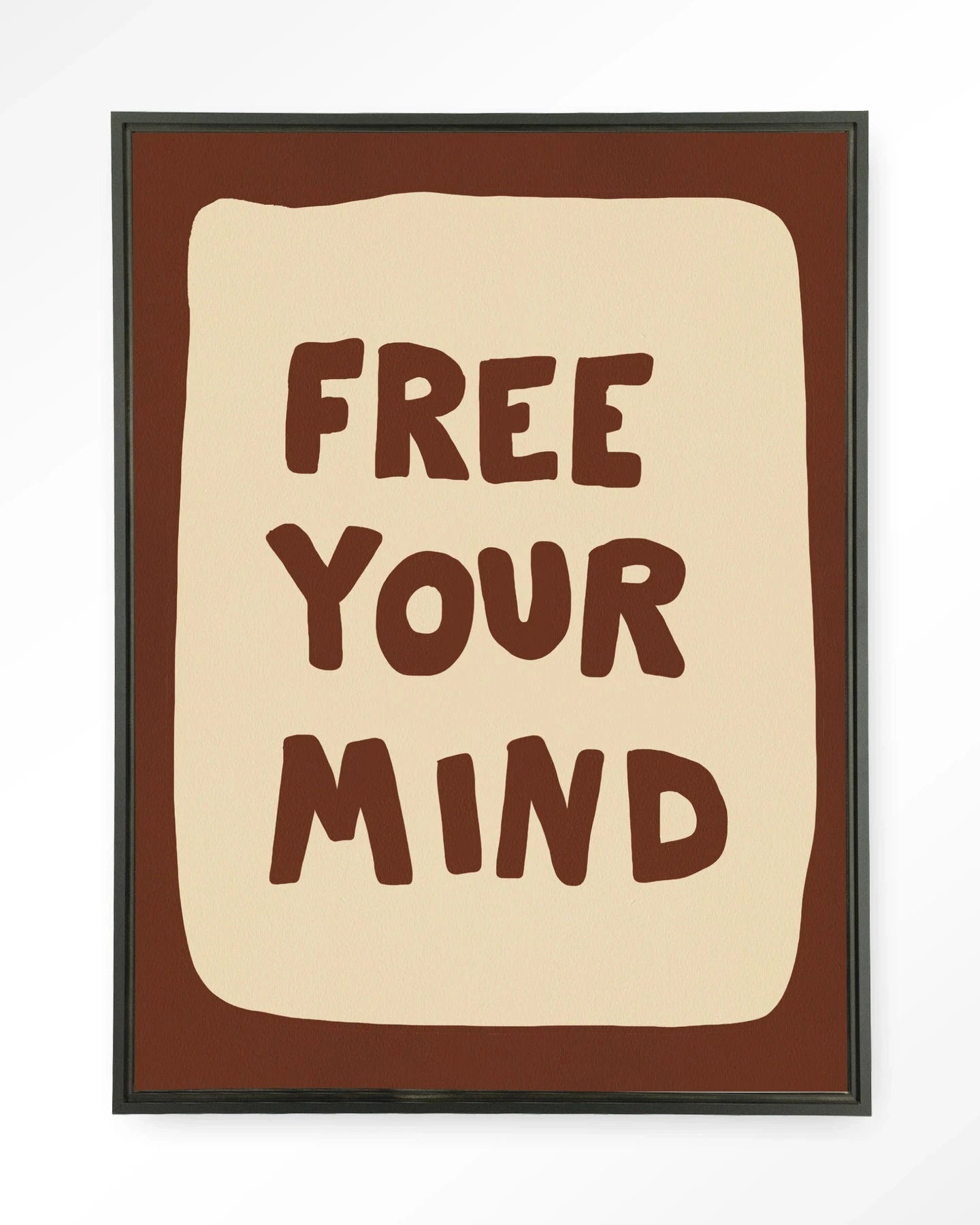 Free Your Mind - Moderne Wanddecoratie | Artprint, Glass Art, Wandkleed by Urban Cotton