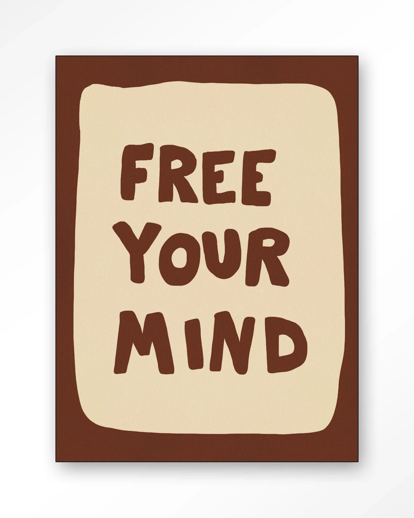 Free Your Mind - Moderne Wanddecoratie | Artprint, Glass Art, Wandkleed by Urban Cotton