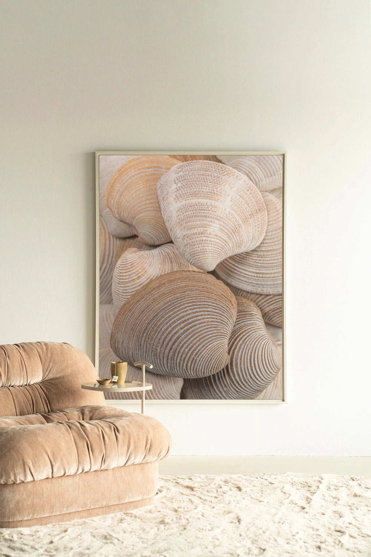 Tijdloze Rust: Samen - Moderne Wanddecoratie | Artprint, Glass Art, Wandkleed by Urban Cotton