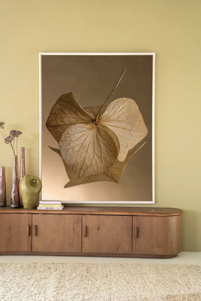 Leaf Me: Sheltered - Moderne Wanddecoratie | Artprint, Glass Art, Wandkleed by Urban Cotton