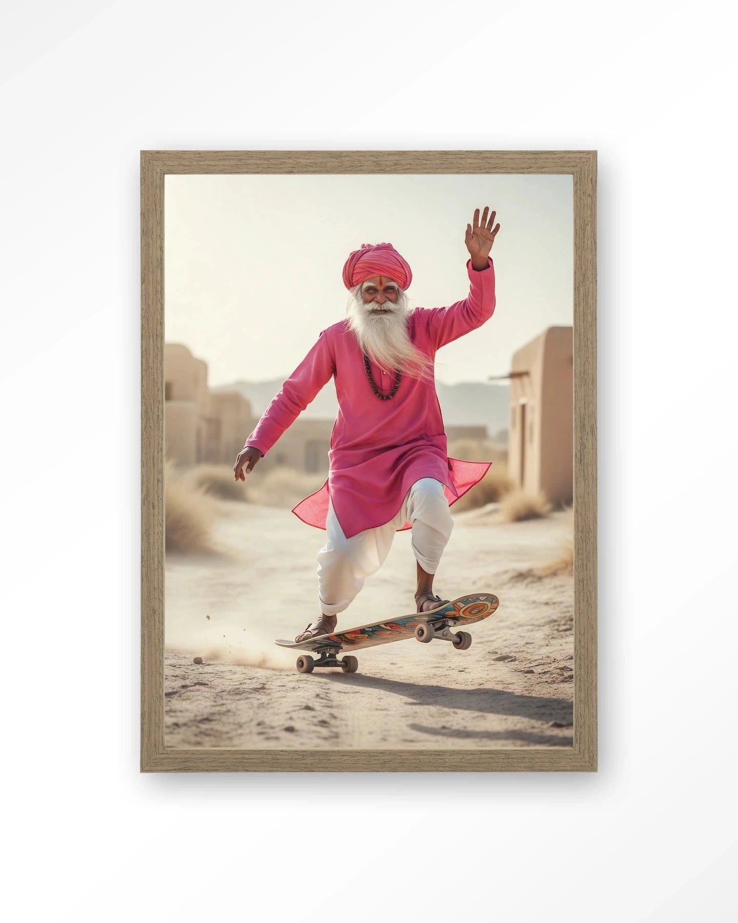 Skating Glory - Moderne Wanddecoratie | Artprint, Glass Art, Wandkleed by Urban Cotton