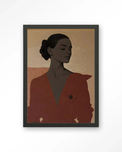 Raisa - Moderne Wanddecoratie | Artprint, Glass Art, Wandkleed by Urban Cotton