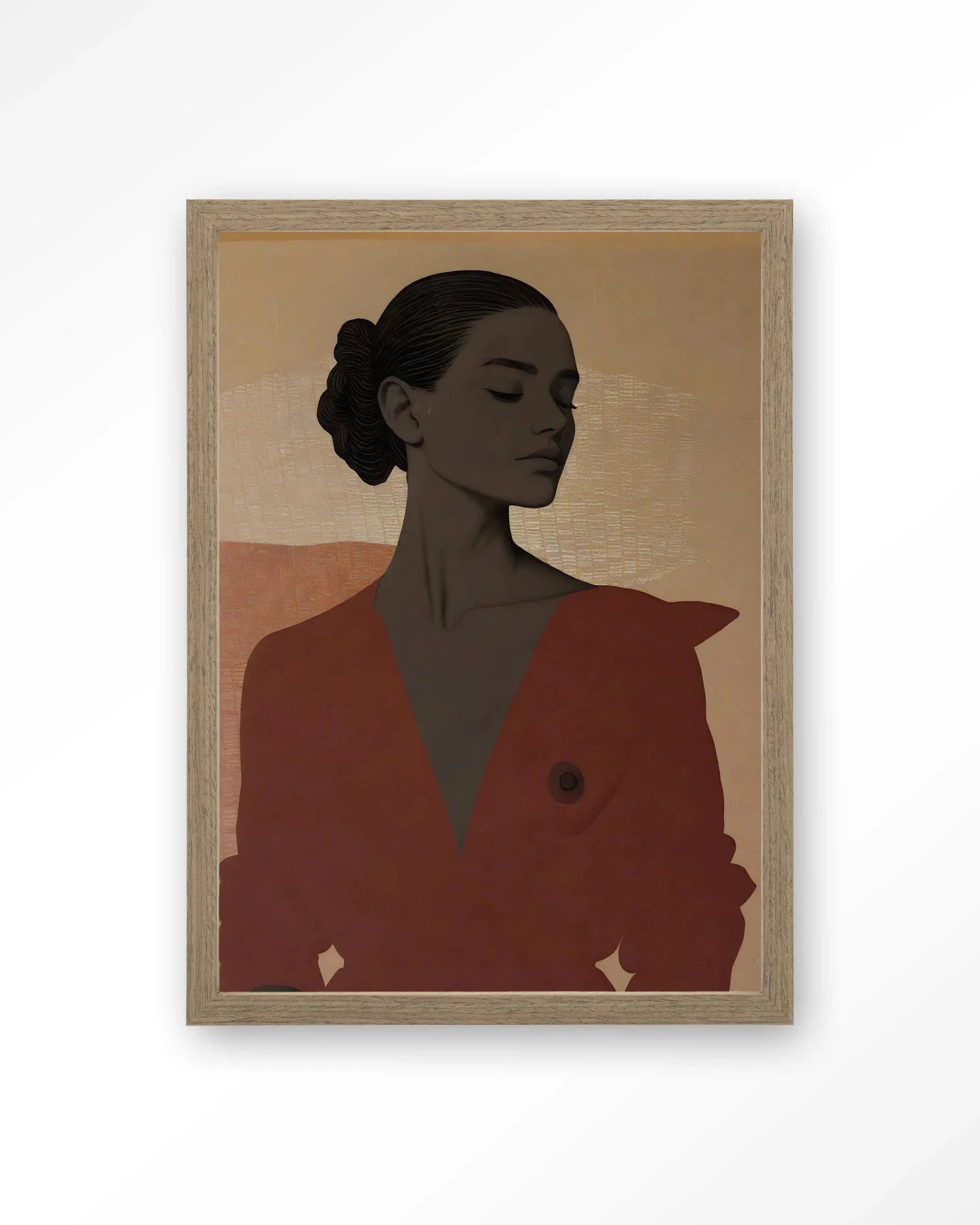 Raisa - Moderne Wanddecoratie | Artprint, Glass Art, Wandkleed by Urban Cotton