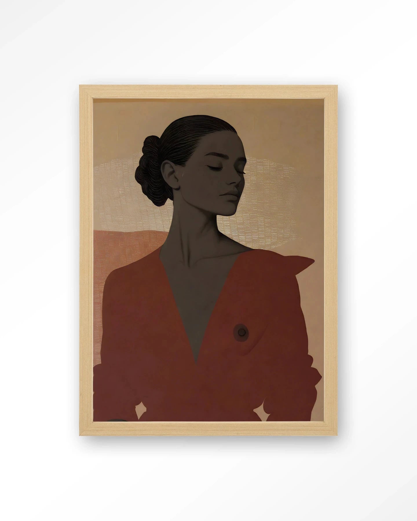 Raisa - Moderne Wanddecoratie | Artprint, Glass Art, Wandkleed by Urban Cotton