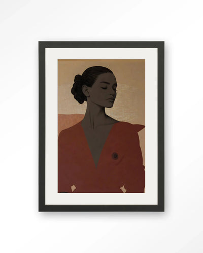 Raisa - Moderne Wanddecoratie | Artprint, Glass Art, Wandkleed by Urban Cotton