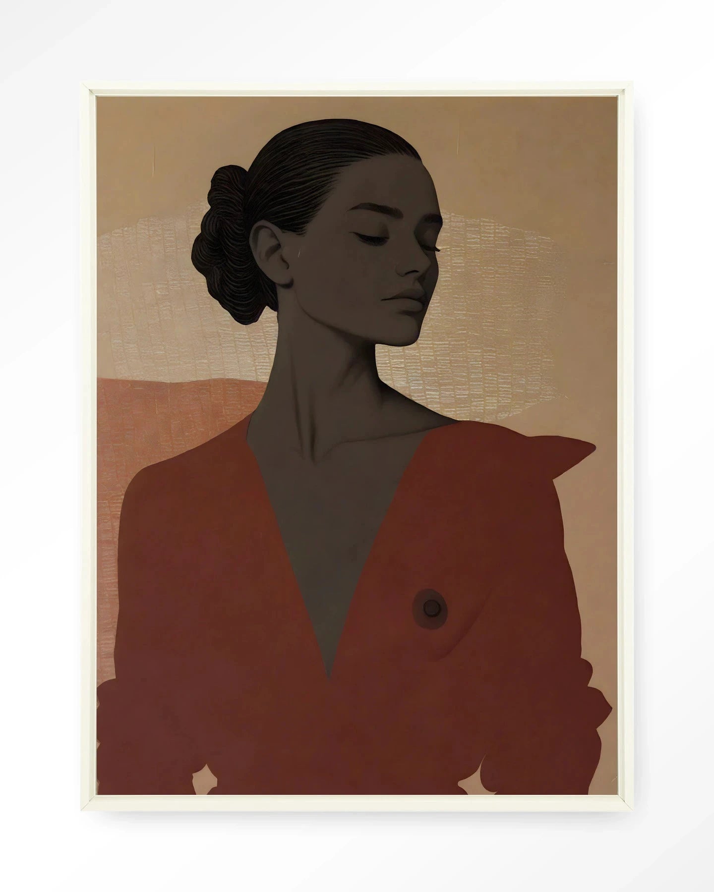 Raisa - Moderne Wanddecoratie | Artprint, Glass Art, Wandkleed by Urban Cotton