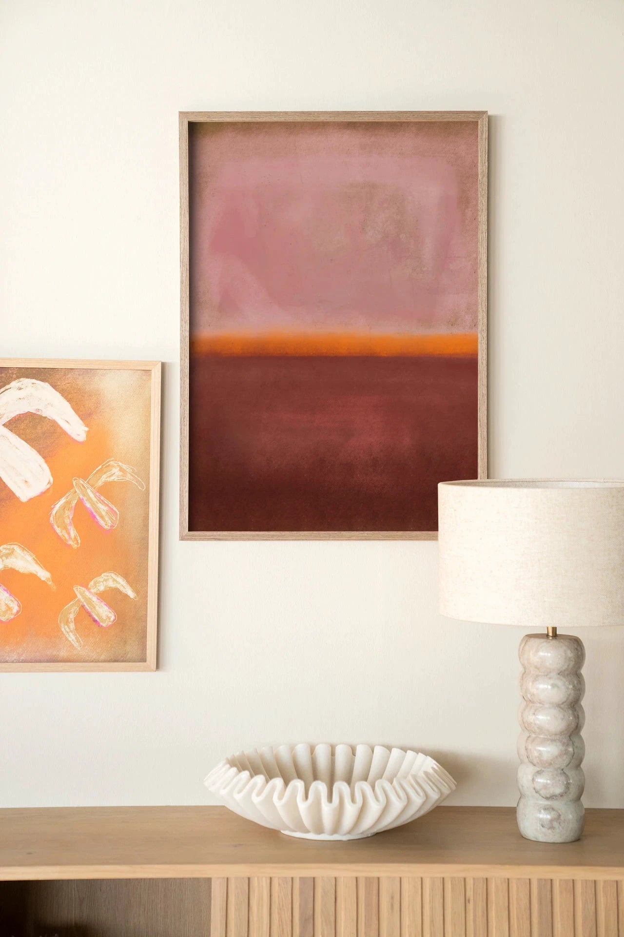 Mirage - Moderne Wanddecoratie | Artprint, Glass Art, Wandkleed by Urban Cotton