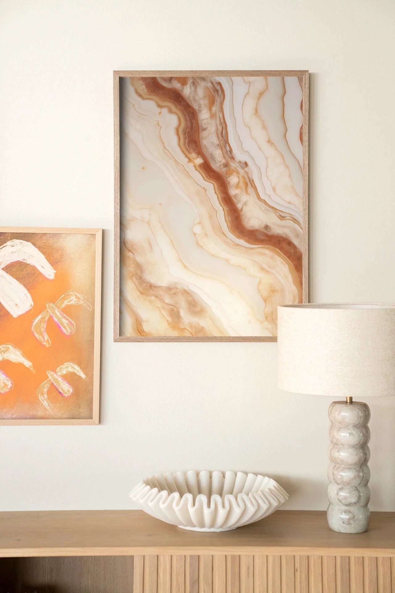 Marvelous Light - Moderne Wanddecoratie | Artprint, Glass Art, Wandkleed by Urban Cotton