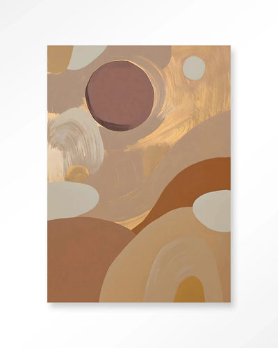 Dreamy Sunset - Moderne Wanddecoratie | Artprint, Glass Art, Wandkleed by Urban Cotton