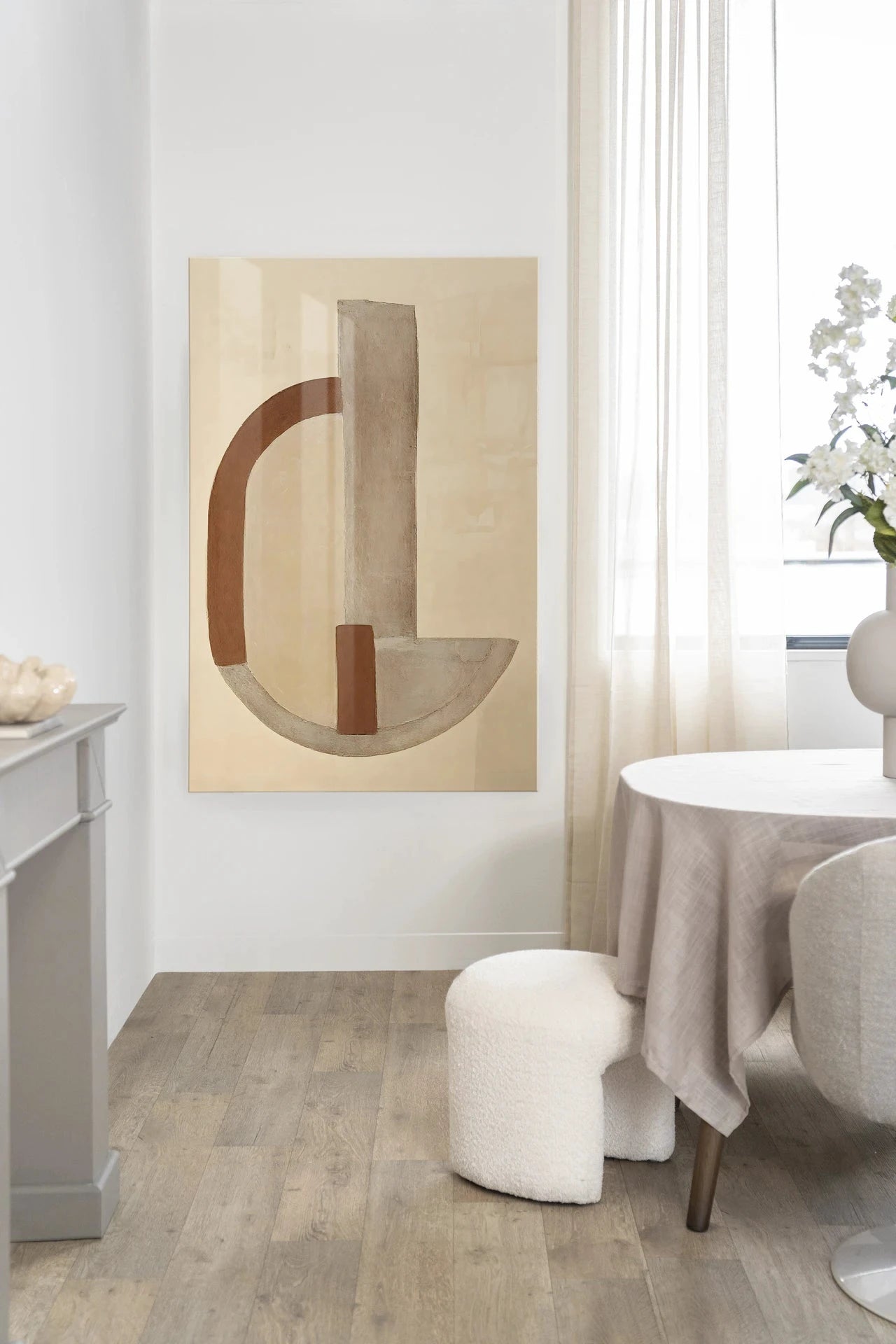 Balance Arc - Moderne Wanddecoratie | Artprint, Glass Art, Wandkleed by Urban Cotton