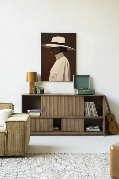 Dolores - Moderne Wanddecoratie | Artprint, Glass Art, Wandkleed by Urban Cotton