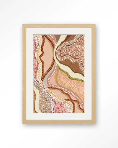 Vague - Moderne Wanddecoratie | Artprint, Glass Art, Wandkleed by Urban Cotton