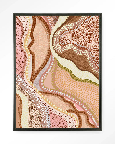 Vague - Moderne Wanddecoratie | Artprint, Glass Art, Wandkleed by Urban Cotton