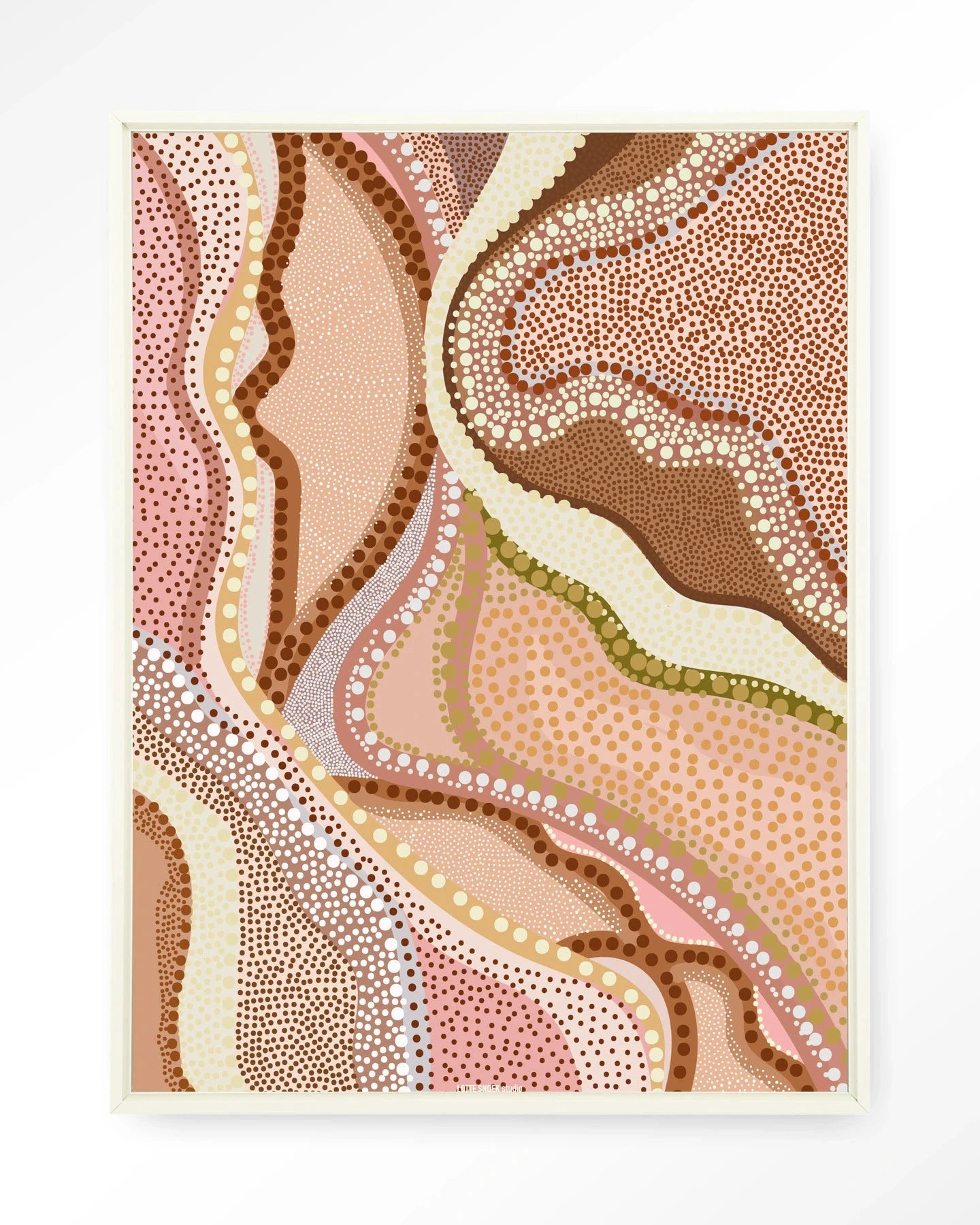 Vague - Moderne Wanddecoratie | Artprint, Glass Art, Wandkleed by Urban Cotton