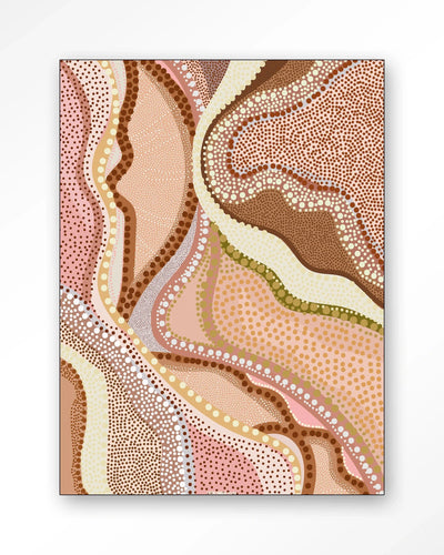 Vague - Moderne Wanddecoratie | Artprint, Glass Art, Wandkleed by Urban Cotton
