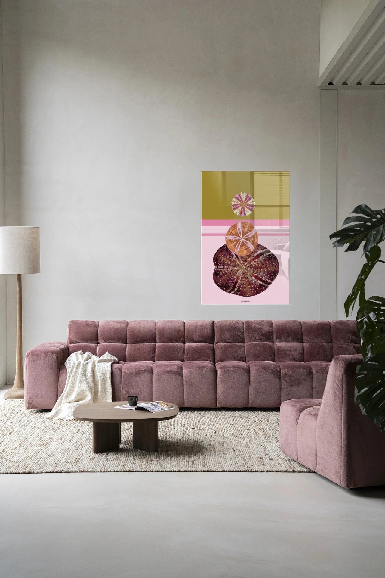Marinus 3 - Moderne Wanddecoratie | Artprint, Glass Art, Wandkleed by Urban Cotton