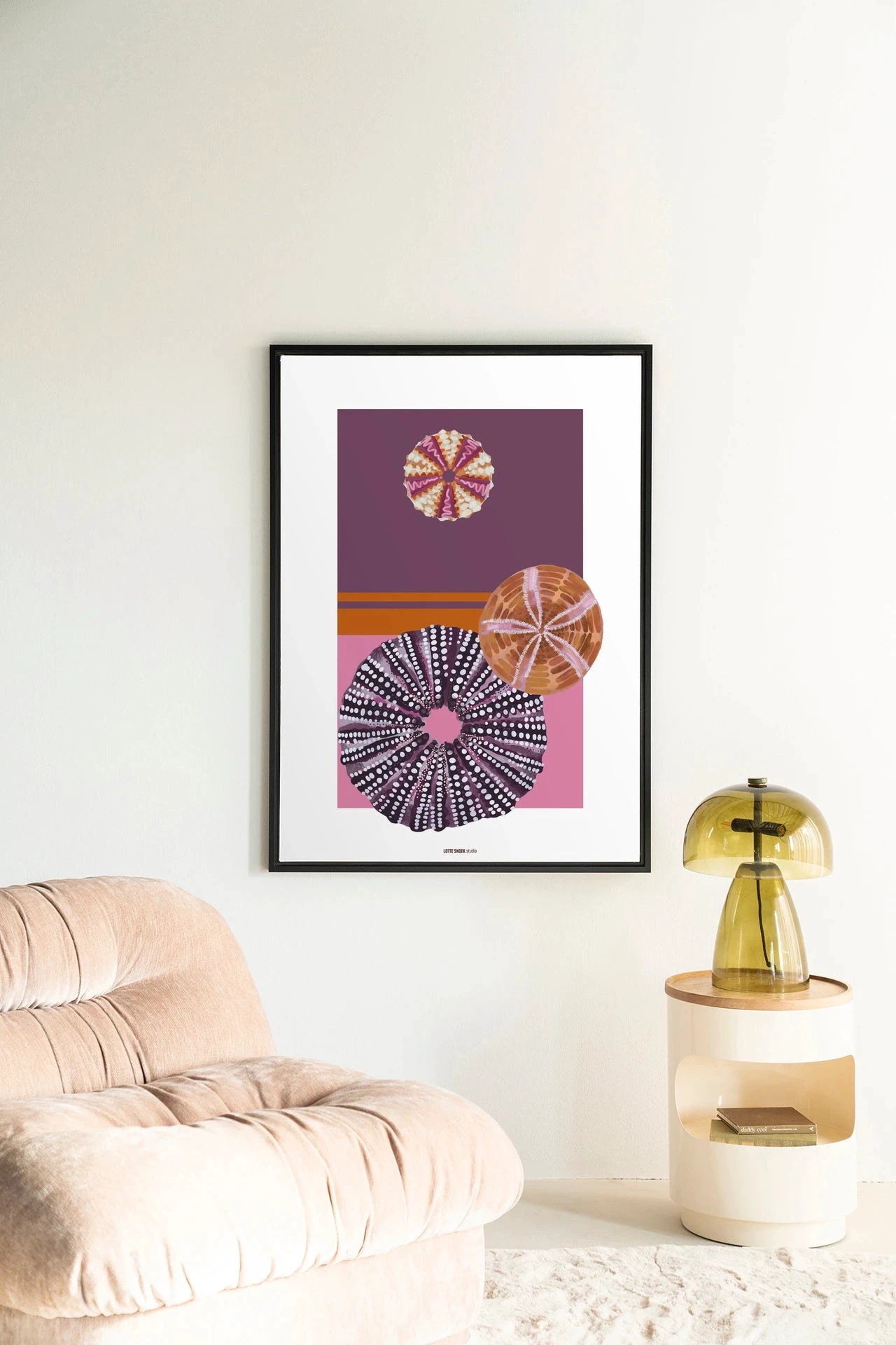 Marinus 2 - Moderne Wanddecoratie | Artprint, Glass Art, Wandkleed by Urban Cotton